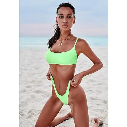 Costum Baie Obsessive Mexico Beach Verde L
