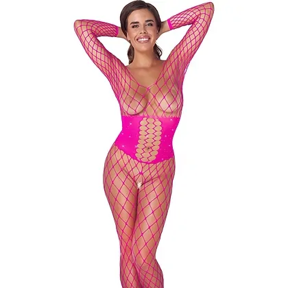 Crotchless Catsuit Cottelli Collection Touch Roz S-L