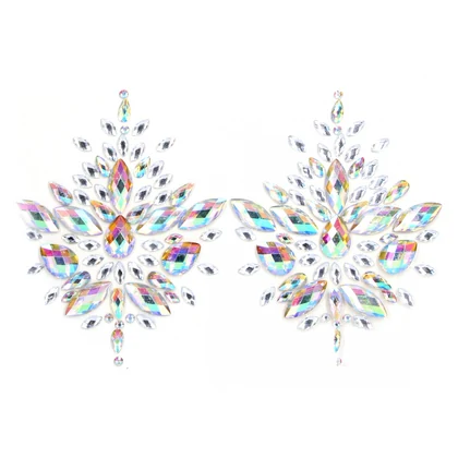 Dazzling Nipple Bling Sticker