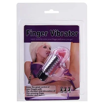 Degetar Clitoris Cu Vibrații Roz