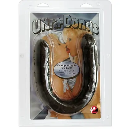 Dildo Dublu Ultra-Dongs Negru