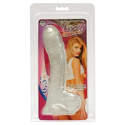 Dildo Lazy 17cm Transparent