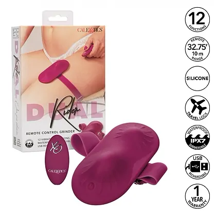 Dual Rider Masator Telecomandă Reîncărcabil Mov