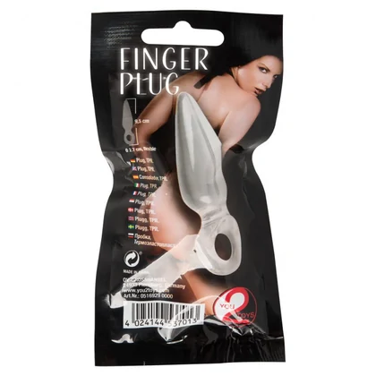 Finger Plug Transparent