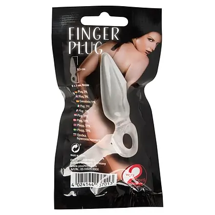 Finger Plug Transparent