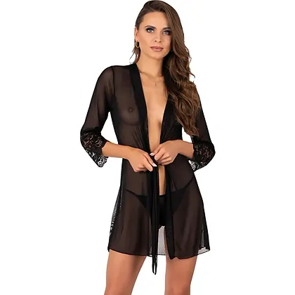 Halat Cu Chemise LivCo Livemia Negru S