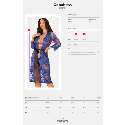 Halat Obsessive Cobaltess Albastru L-XL