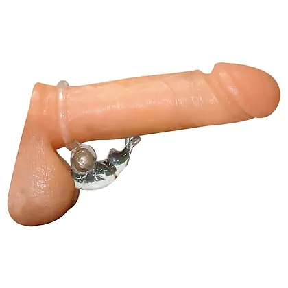 Inel Cu Vibrații Silicone Soft Transparent