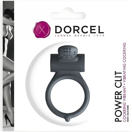 Inel Marc Dorcel cu Stimulator Puterea Clitorisului Negru