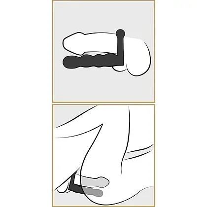 Inel Partner Double Fun Negru