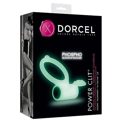 Inel Penis Dorcel Power Clitoris Fosforescent
