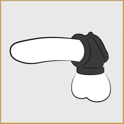 Inel Penis Pipe Tare Ca Piatră Negru