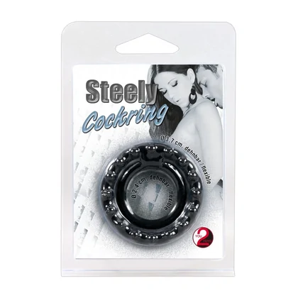 Inel Pentru Penis Steely Negru