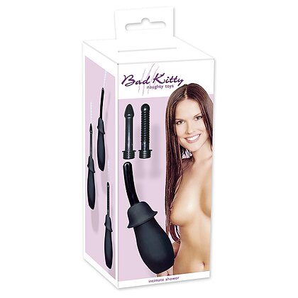 Irigator Intim Shower Bad Kitty Negru