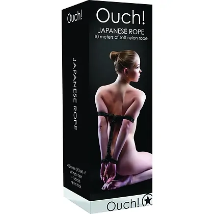 Japanese Rope 10m Negru