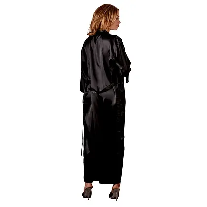 Kimono Cottelli Collection Negru S-M