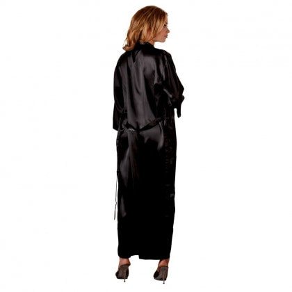Kimono Cottelli Collection Negru S-M