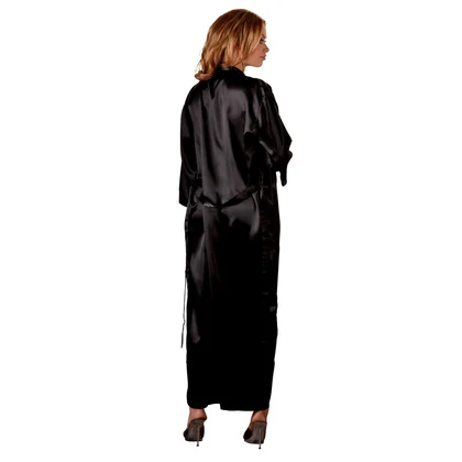 Kimono Cottelli Collection Negru S-M