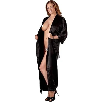 Kimono Cottelli Collection Negru S-M