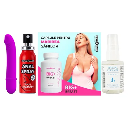 Kit Seducător: Volum, Confort Anal și Vibrații