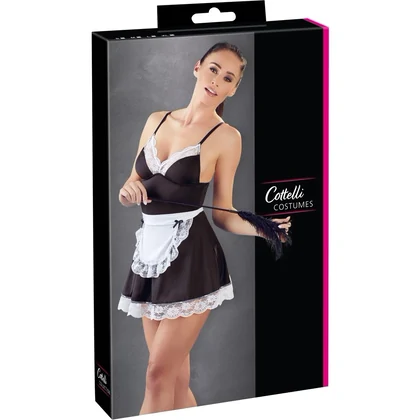 Maids Costume Cottelli Collection Negru S