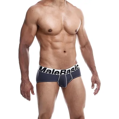 MaleBasics Microfiber Brief Gri M