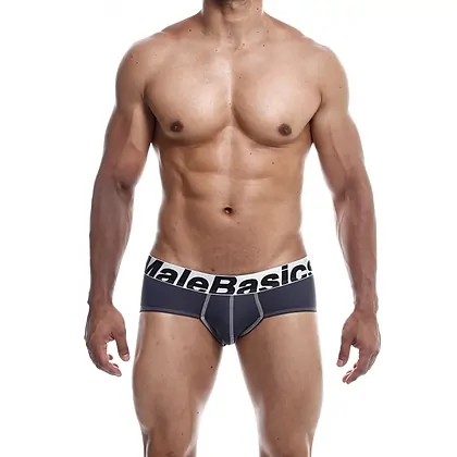 MaleBasics Microfiber Brief Gri M