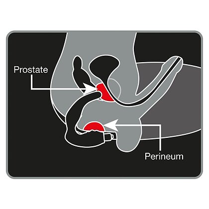 Masator Prostată Naughty Boy Negru