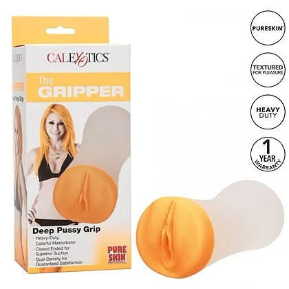 Masturbator Deep Grip Portocaliu