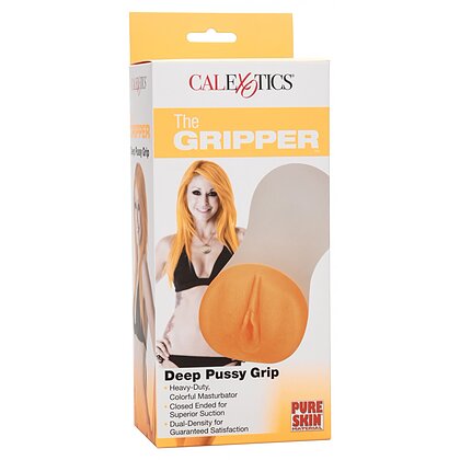 Masturbator Deep Grip Portocaliu