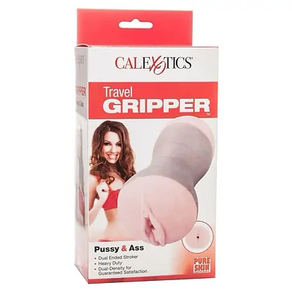 Masturbator Dublu Travel Gripper