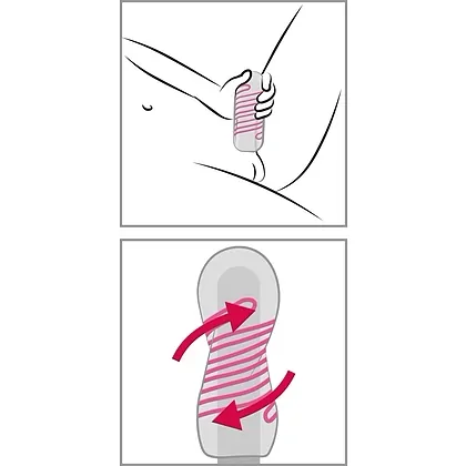 Masturbator Tenga Spinner Brick Transparent