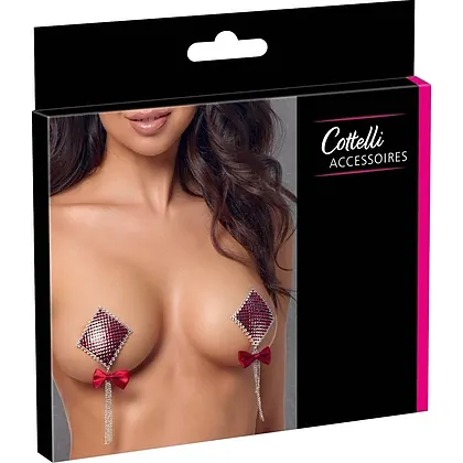 Nipple Jewellery Bow Roșu