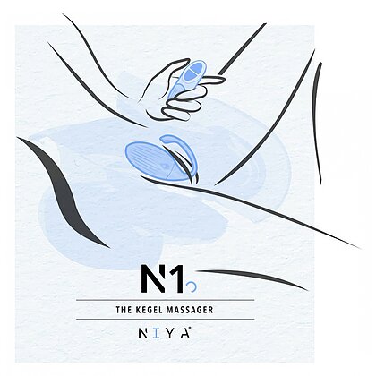 NIYA 1 Vibrating Kegel Massager Albastru