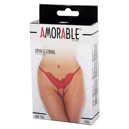 Open Butterfly Amorable Roșu S-L