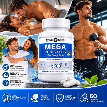 Pastile Mega Penis Plus 60buc