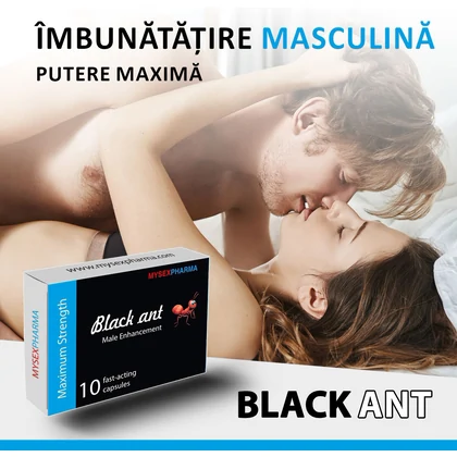 Pastile Potență Cupid Labs Black Ant 10buc