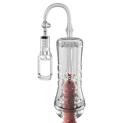 PDX ELITE ViewTube Vac XXL Pump cu EZ-Grip Transparent