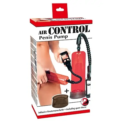 Penis Pump Air Control Roșu