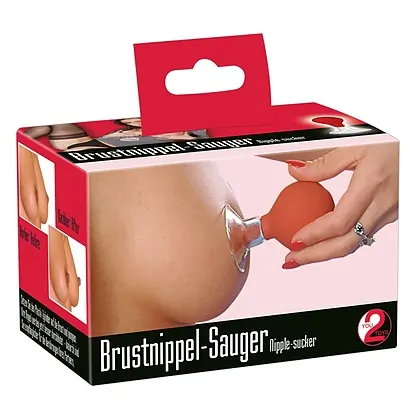 Pompă Nipple Sucker Roșu