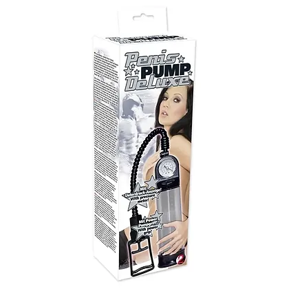 Pompă Penis Deluxe Negru