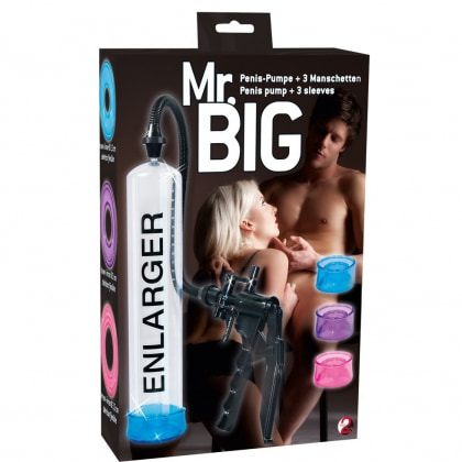 Pompă Vid Enlarger 3 Sleeve Transparent