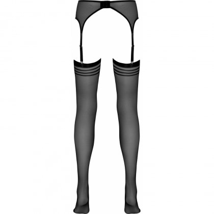 Portjartier Cu Dresuri No:Xqse Carolina Negru L-XL