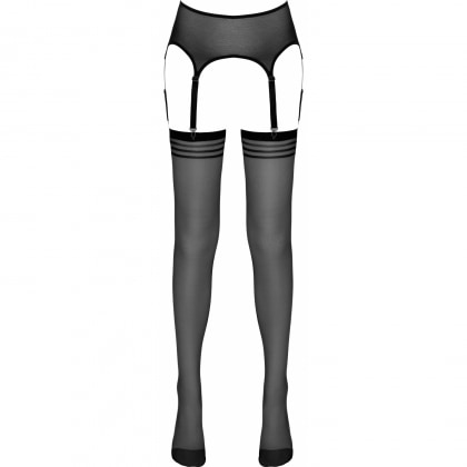 Portjartier Cu Dresuri No:Xqse Carolina Negru L-XL
