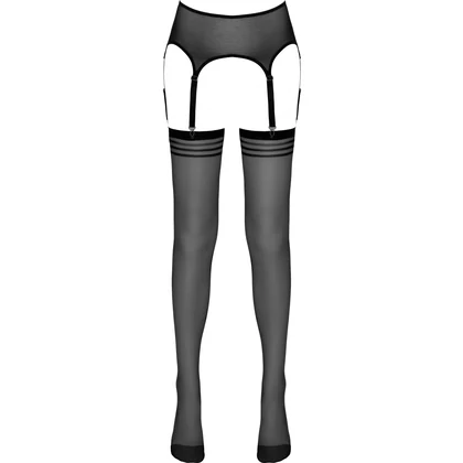 Portjartier Cu Dresuri No:Xqse Carolina Negru S-M