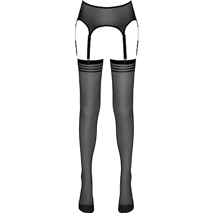 Portjartier Cu Dresuri No:Xqse Carolina Negru S-M