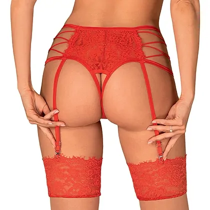 Portjartier Obsessive Rediosa Roșu S-M