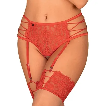 Portjartier Obsessive Rediosa Roșu S-M