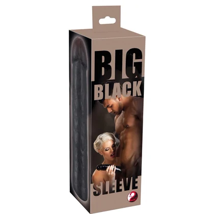 Prelungitor Penis Big Sleeve Negru