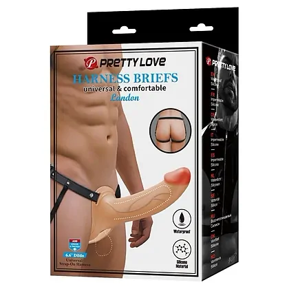 Pretty Love Landon Strap-on cu Dildo